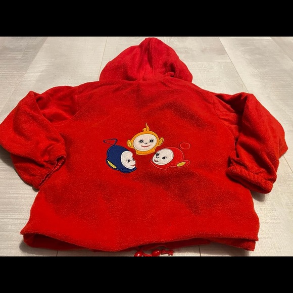 Vintage Teletubbies Reversible Jacket - Fleece Jacket or Wind Breaker—NEW - Picture 11 of 13